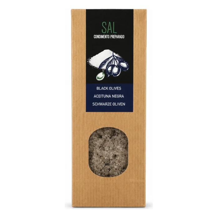 Meersalz mit Schwarzer Olive